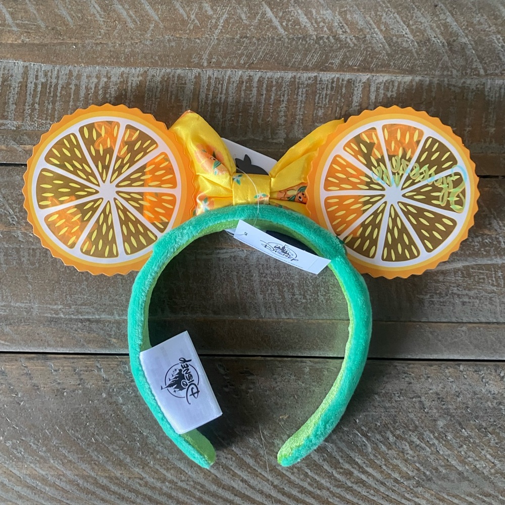 Minnie Mouse Ears NWT 🍊 Orange Bird - Picture 4 of 4
